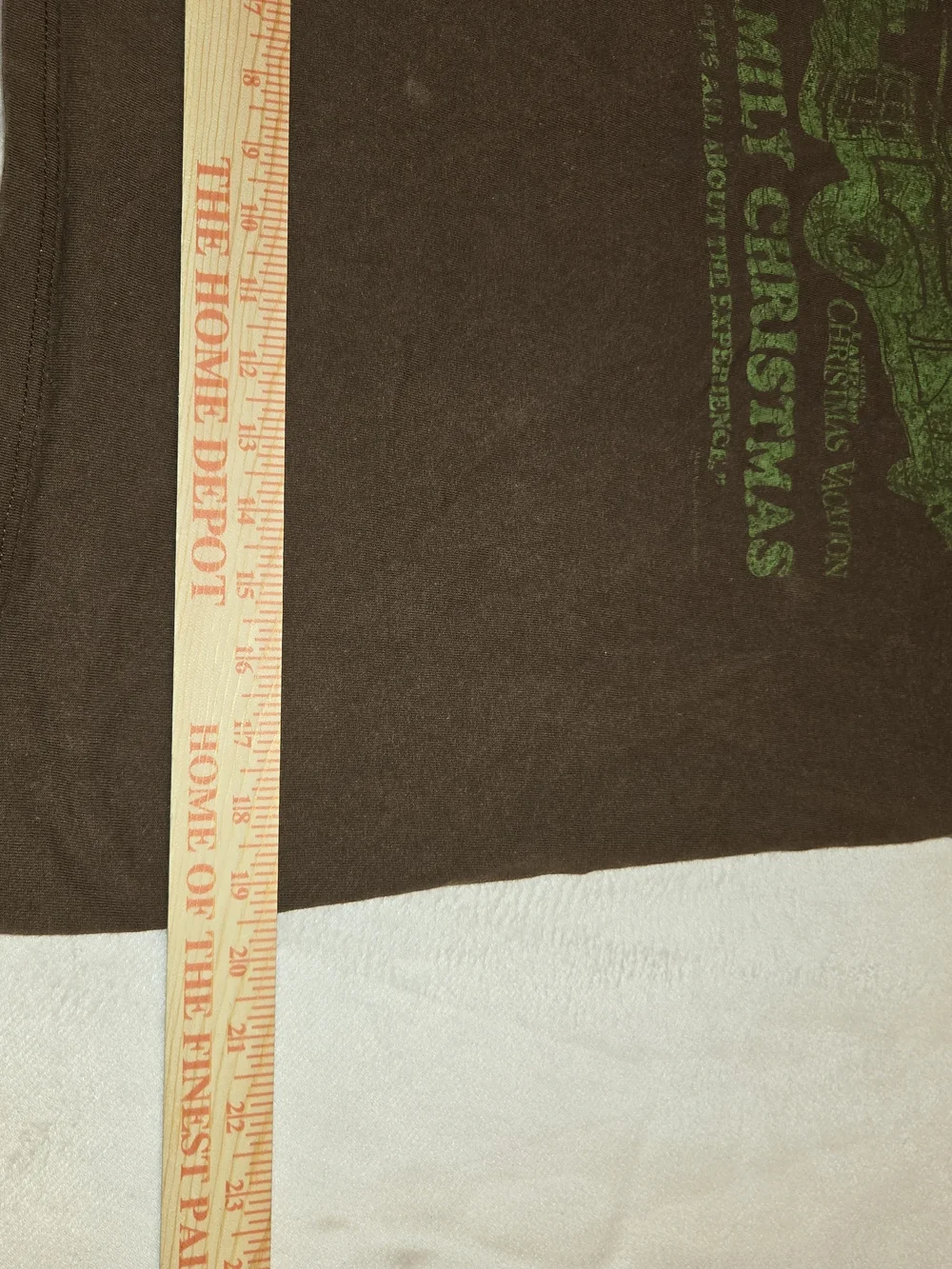 Delta Brown Short Sleeve T-Shirt with Green Graphic